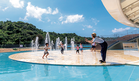 水遊び場